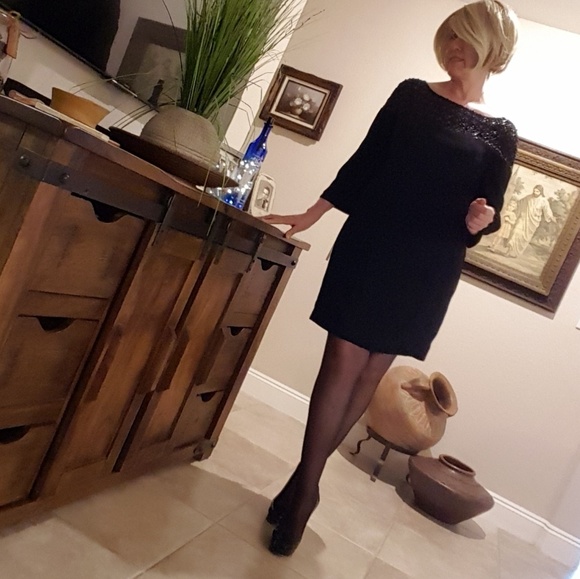 💜MONIQUE LHUILLIER LBD💜NWT💜 - Picture 8 of 8